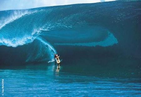 le plus gros tube jamais surfé